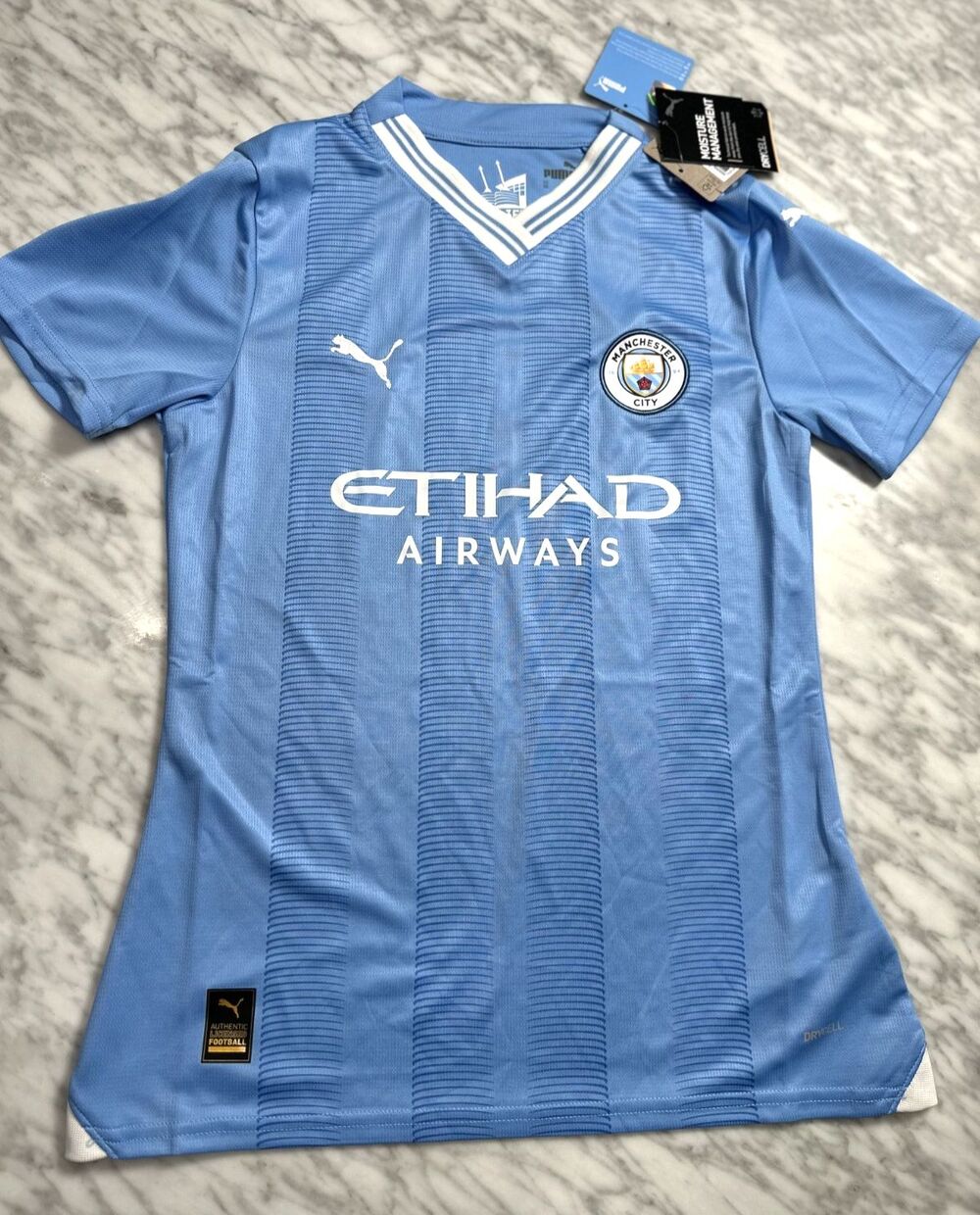 Puma Manchester City FC Home Jersey 2023/24 Women's XS 770440 01 Blue NEW